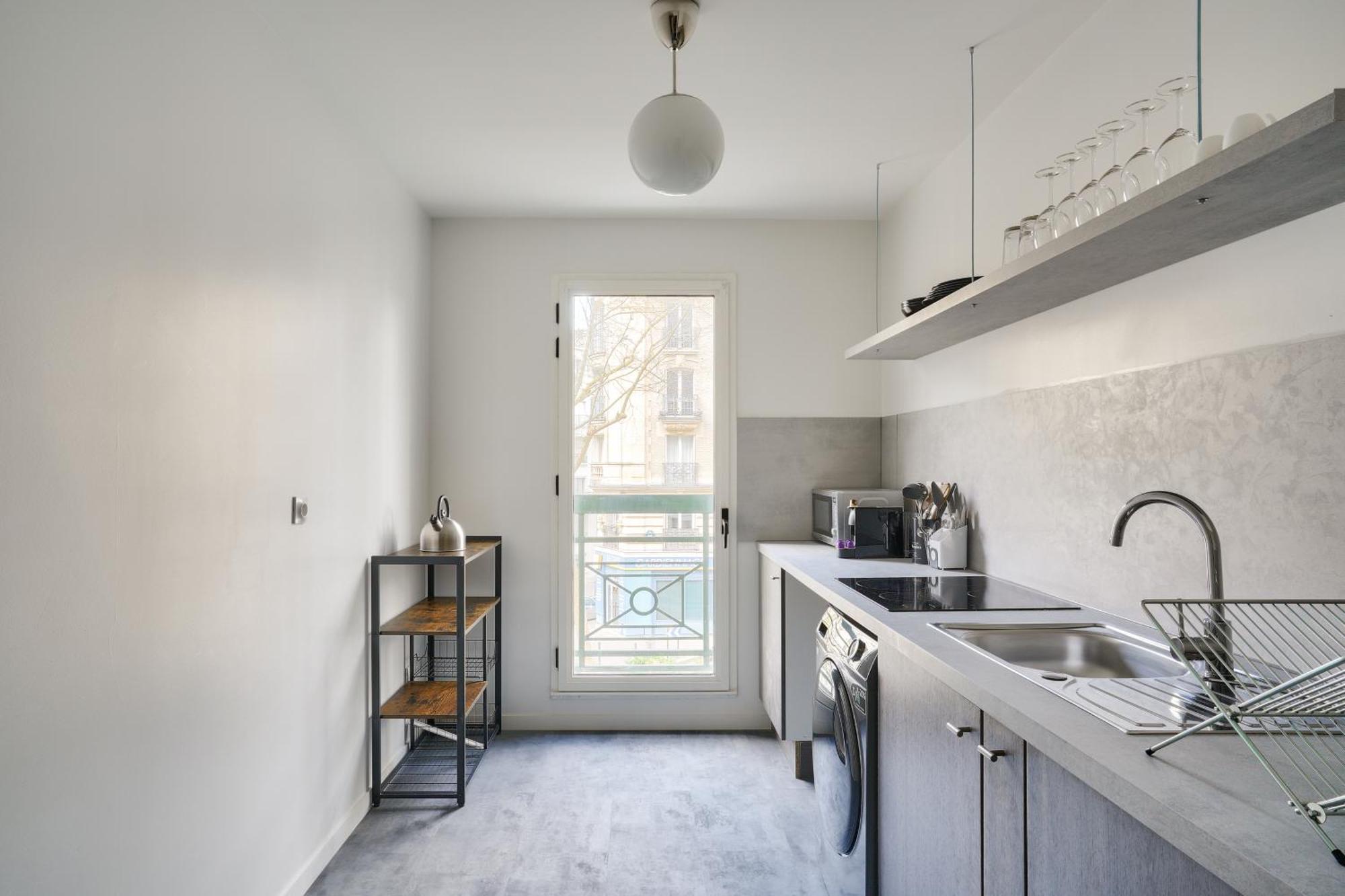 New & Cozy T2 With Balcony - 18 Montmartre Appartamento Parigi