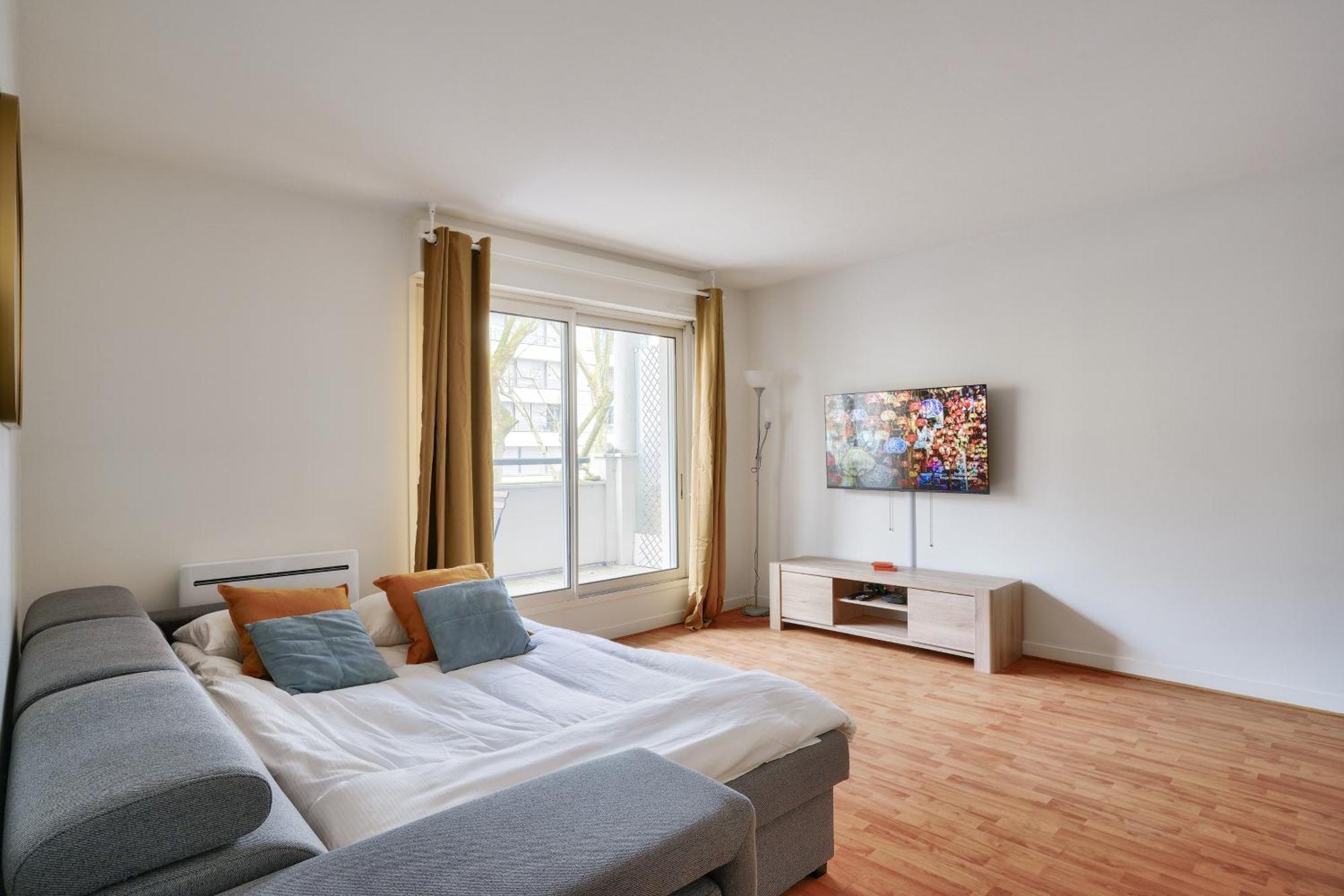 New & Cozy T2 With Balcony - 18 Montmartre Parigi
